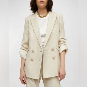 NWT Veronica Beard Parineti Dickey Jacket, Ivory, SOLD OUT